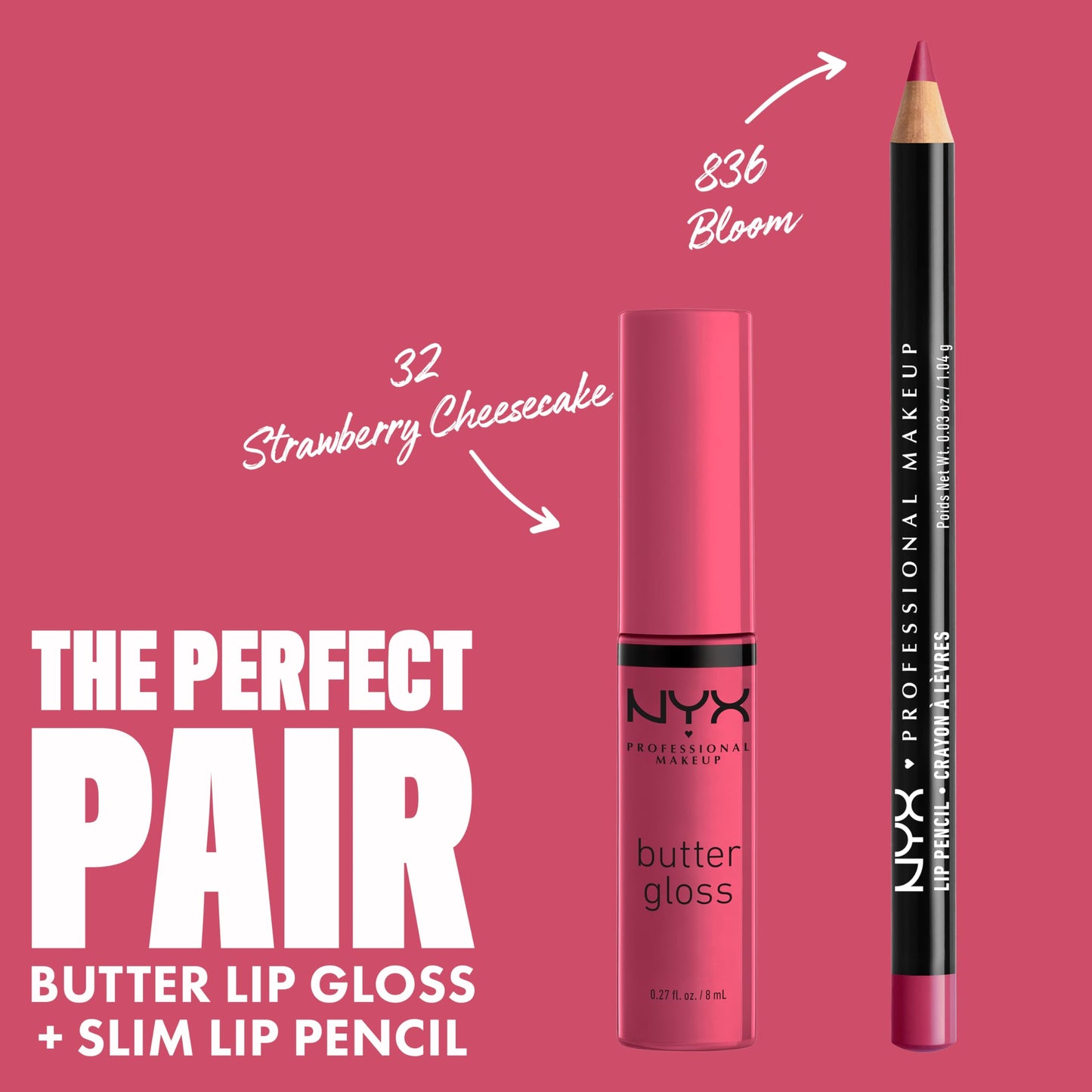 NYX PROFESSIONAL MAKEUP Butter Gloss, Non-Sticky Lip Gloss - Pack Of 3 (Angel Food Cake, Creme Brulee, Madeleine)