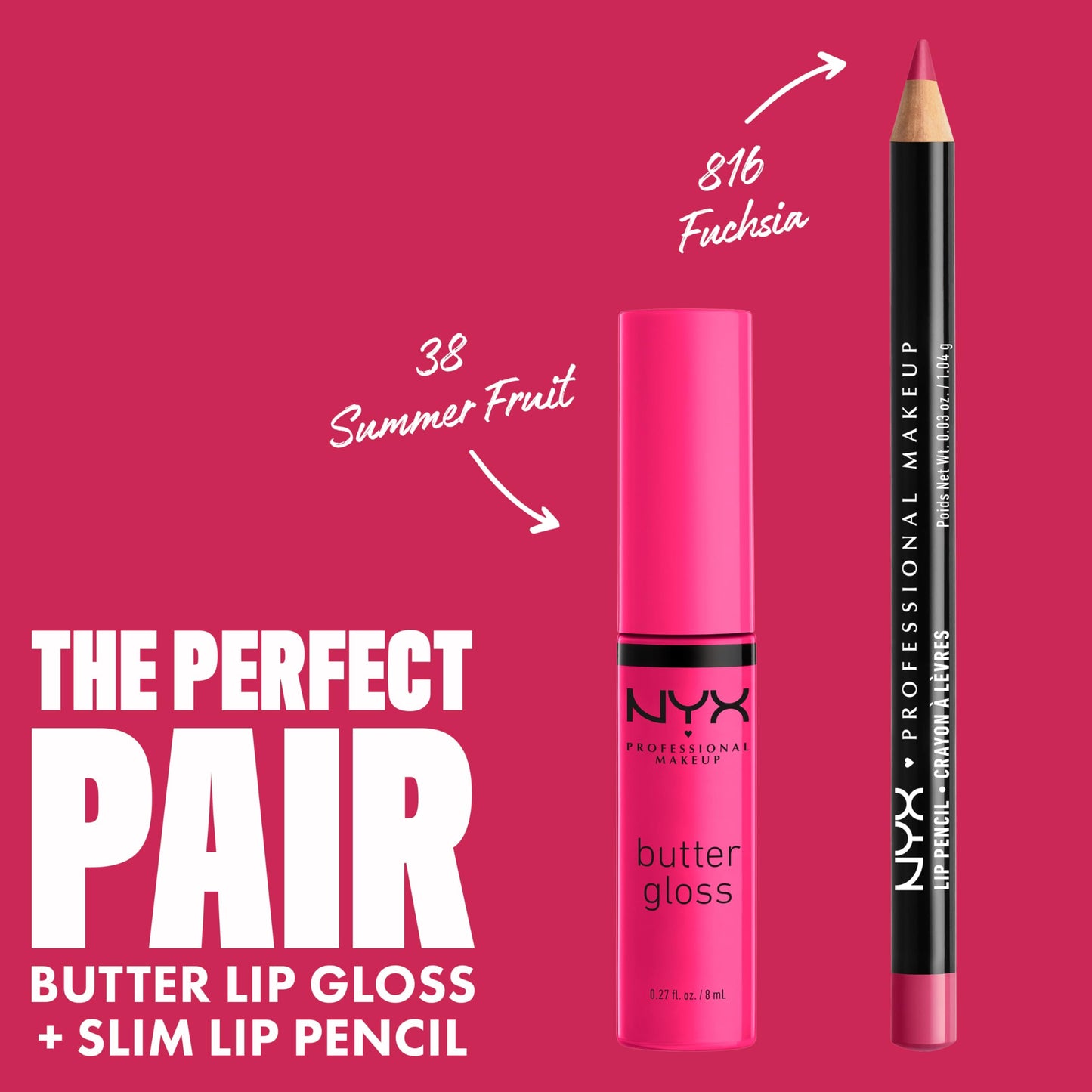 NYX PROFESSIONAL MAKEUP Butter Gloss, Non-Sticky Lip Gloss - Pack Of 3 (Angel Food Cake, Creme Brulee, Madeleine)