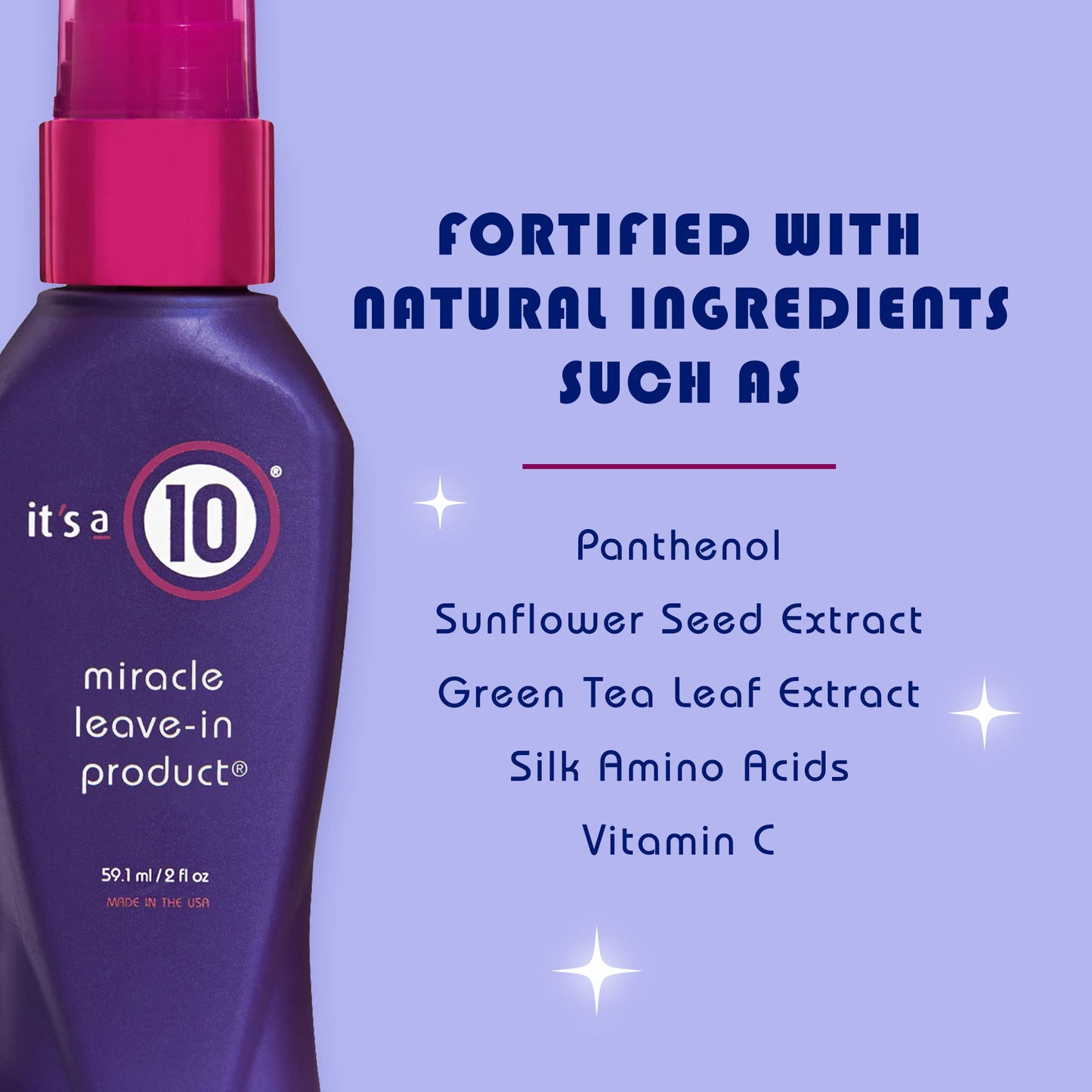 It's a 10 Haircare Miracle Leave-In product, 10 fl. oz.