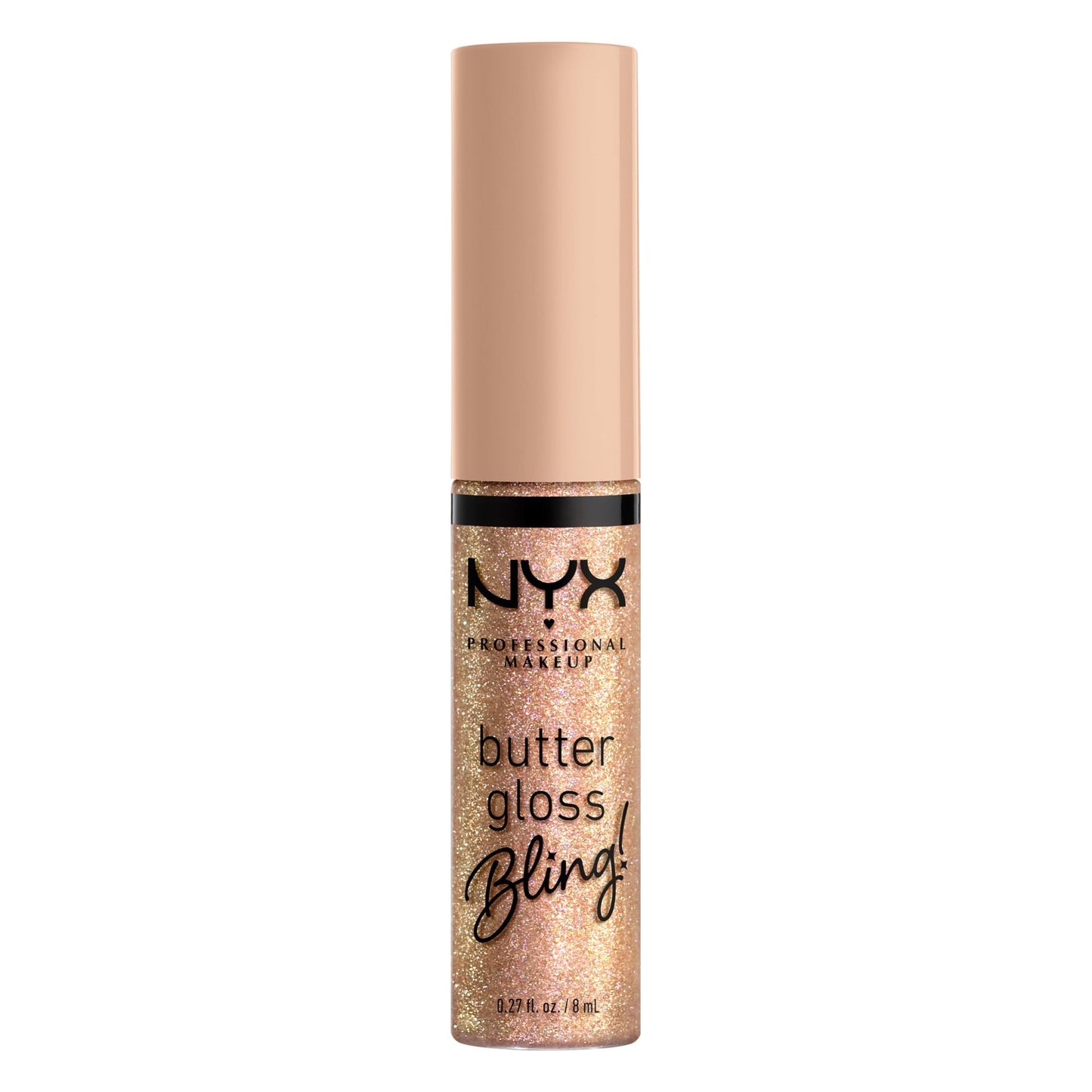 NYX PROFESSIONAL MAKEUP Butter Gloss, Non-Sticky Lip Gloss - Pack Of 3 (Angel Food Cake, Creme Brulee, Madeleine)