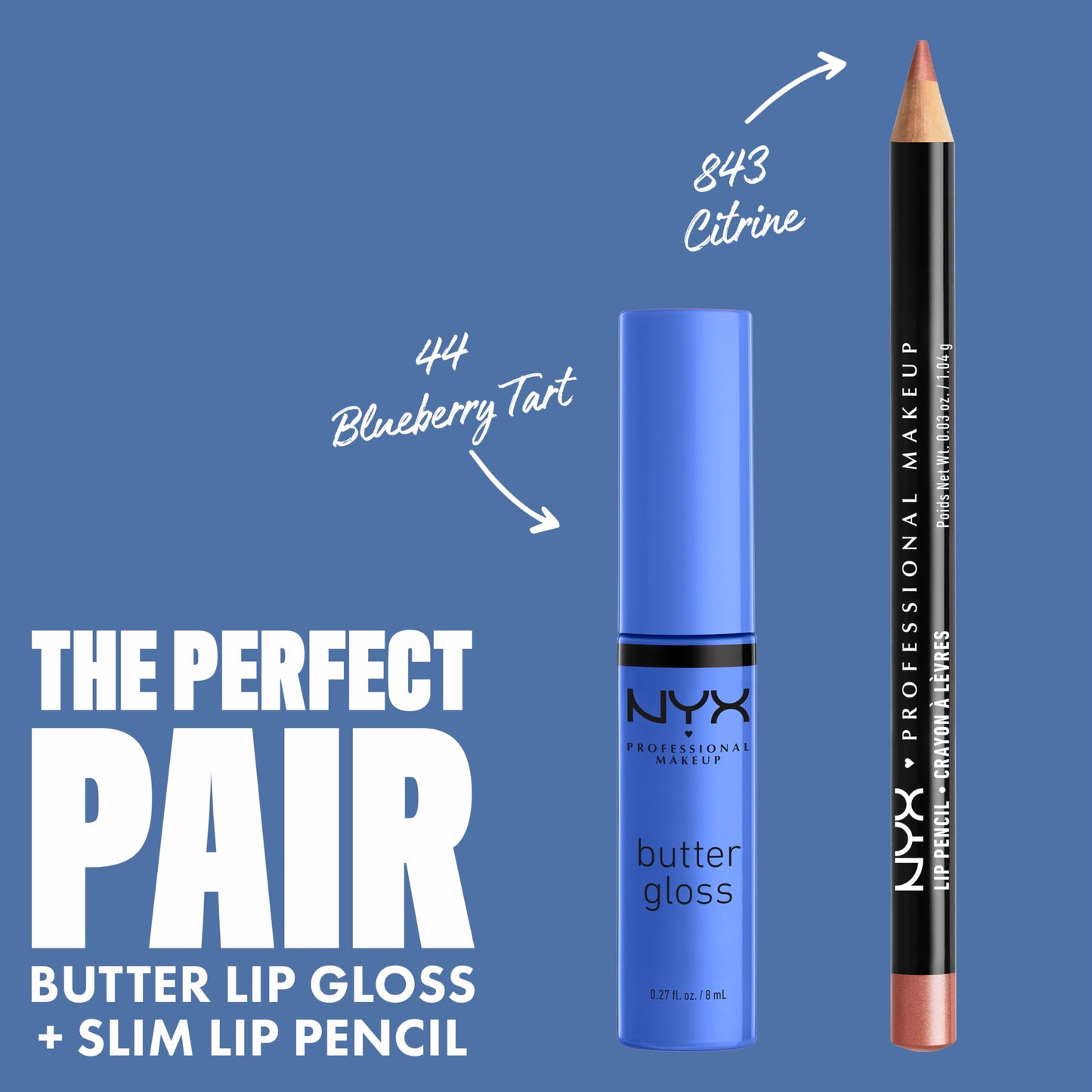 NYX PROFESSIONAL MAKEUP Butter Gloss, Non-Sticky Lip Gloss - Pack Of 3 (Angel Food Cake, Creme Brulee, Madeleine)