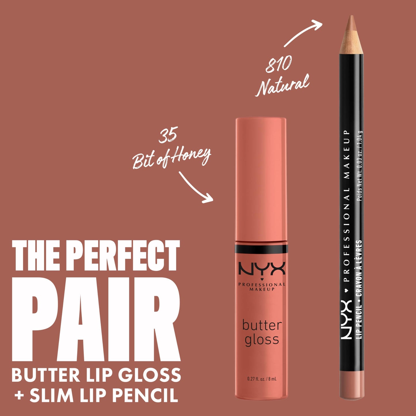 NYX PROFESSIONAL MAKEUP Butter Gloss, Non-Sticky Lip Gloss - Pack Of 3 (Angel Food Cake, Creme Brulee, Madeleine)