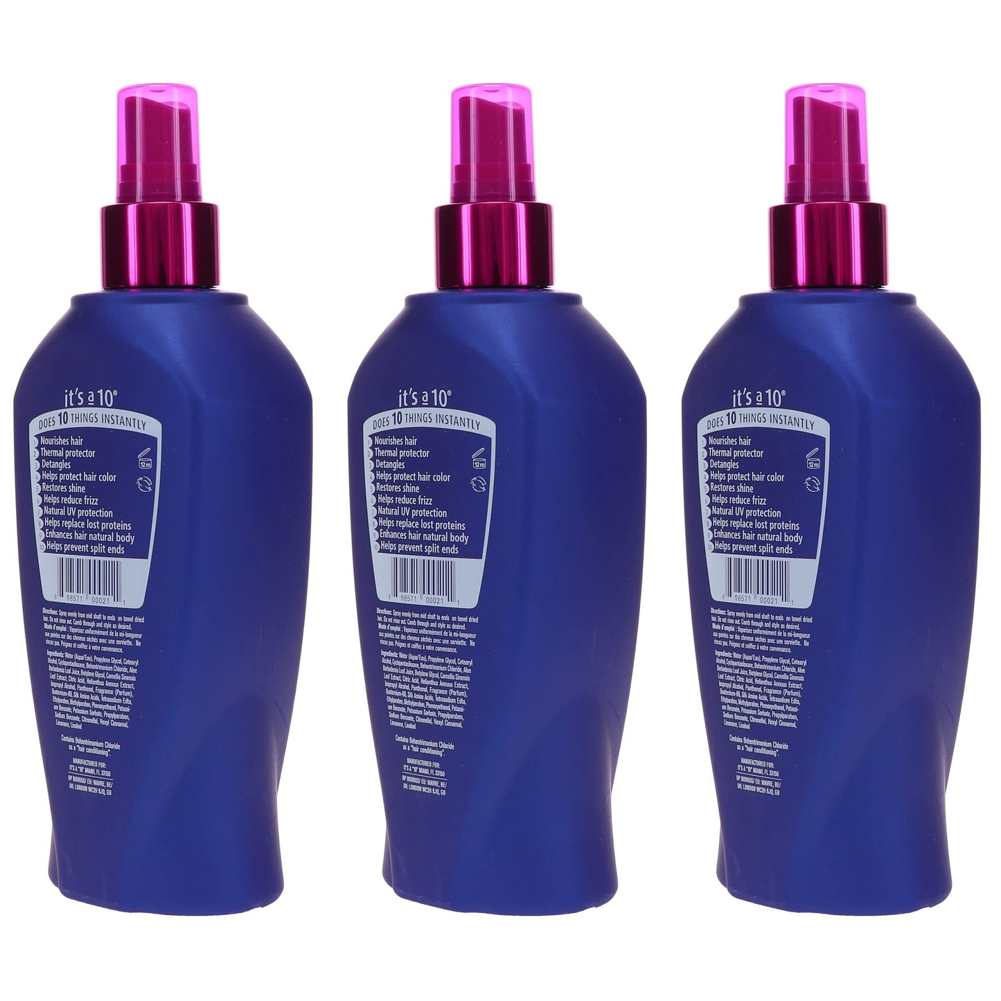 It's a 10 Haircare Miracle Leave-In product, 10 fl. oz.