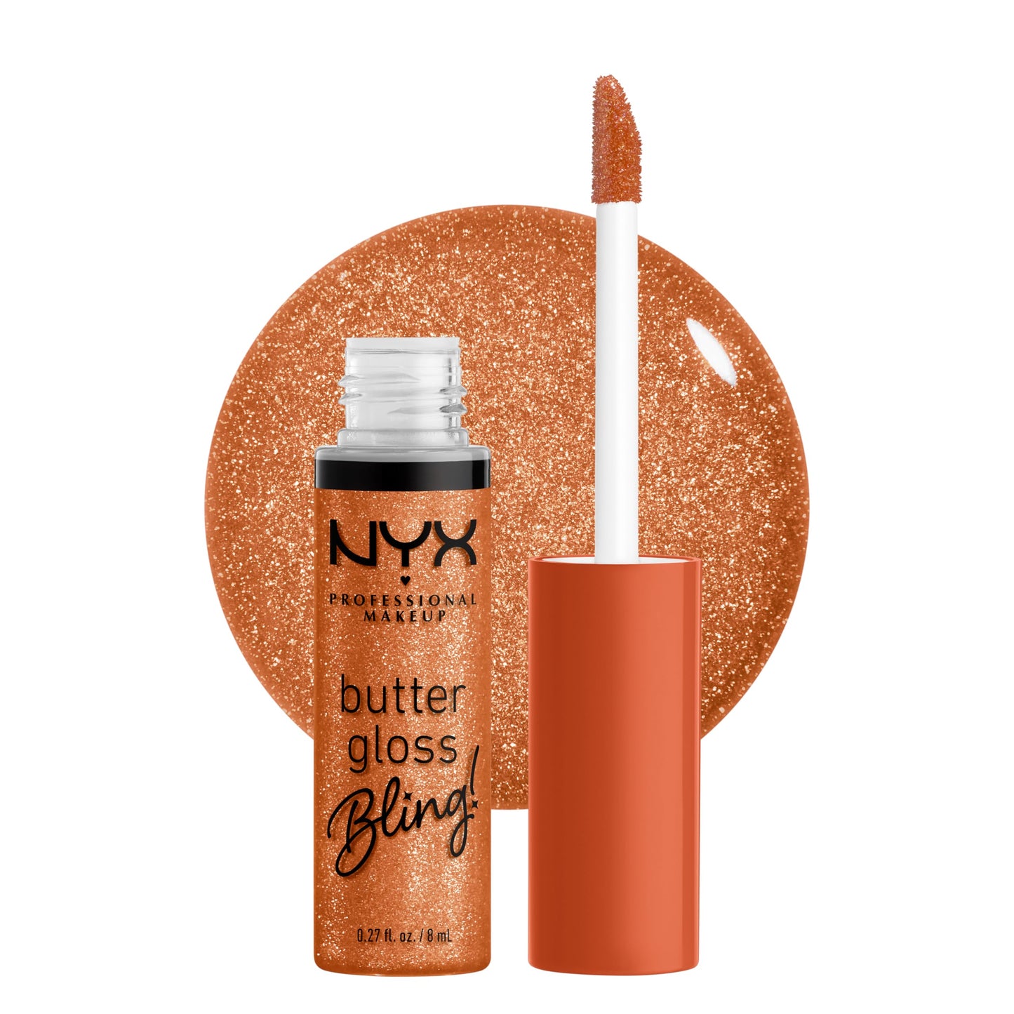 NYX PROFESSIONAL MAKEUP Butter Gloss, Non-Sticky Lip Gloss - Pack Of 3 (Angel Food Cake, Creme Brulee, Madeleine)