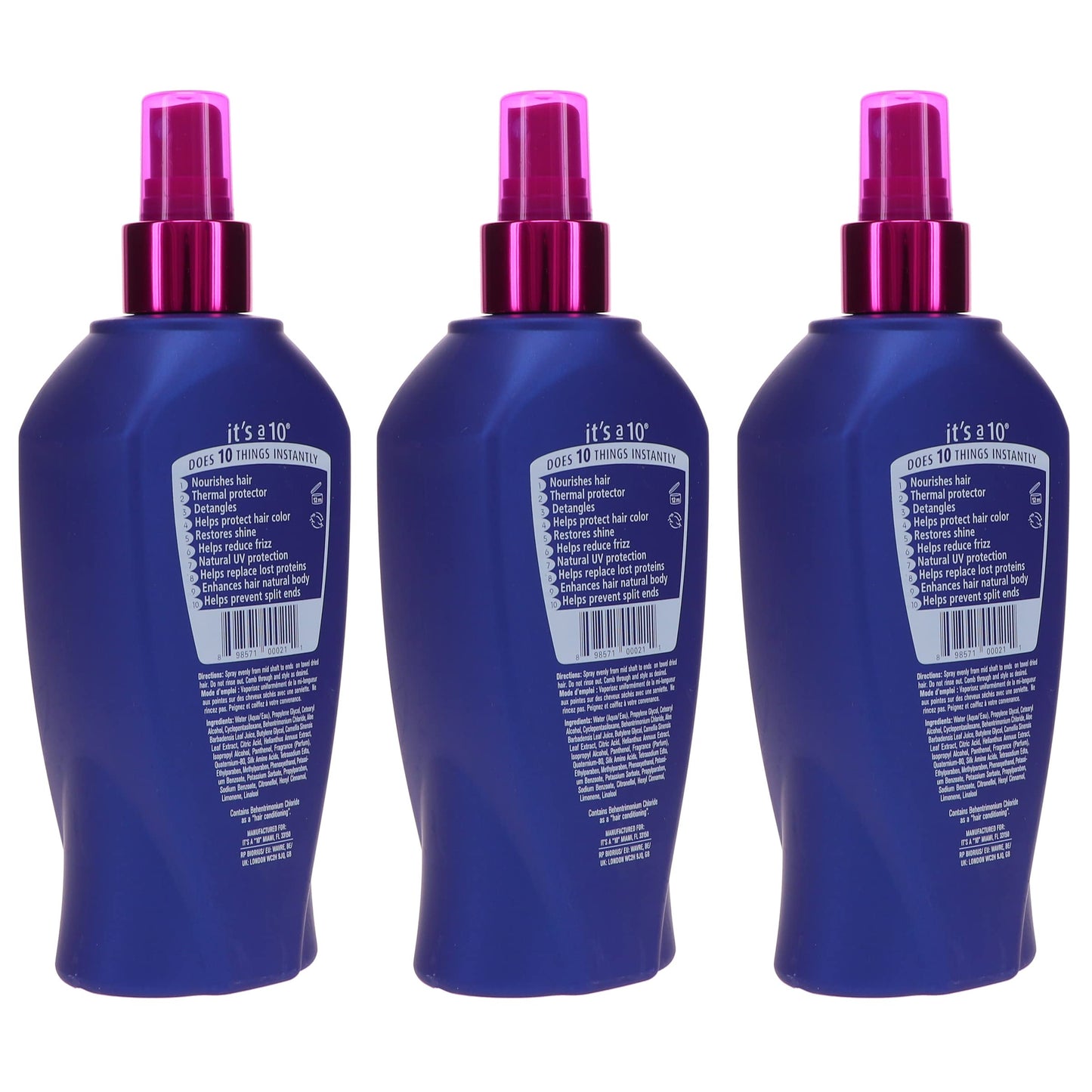 It's a 10 Haircare Miracle Leave-In product, 10 fl. oz.