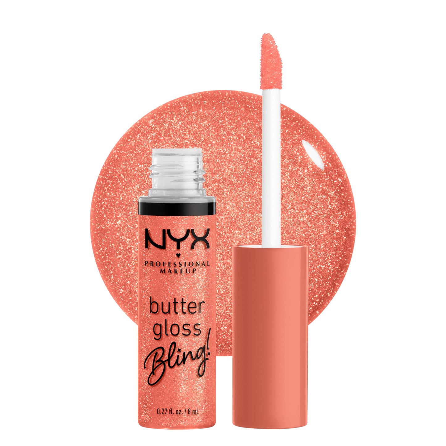 NYX PROFESSIONAL MAKEUP Butter Gloss, Non-Sticky Lip Gloss - Pack Of 3 (Angel Food Cake, Creme Brulee, Madeleine)